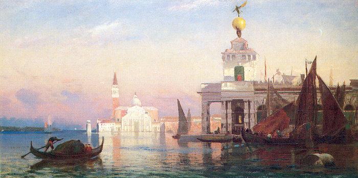 Picknell, William Lamb The Grand Canal with San Giorgio Maggiore